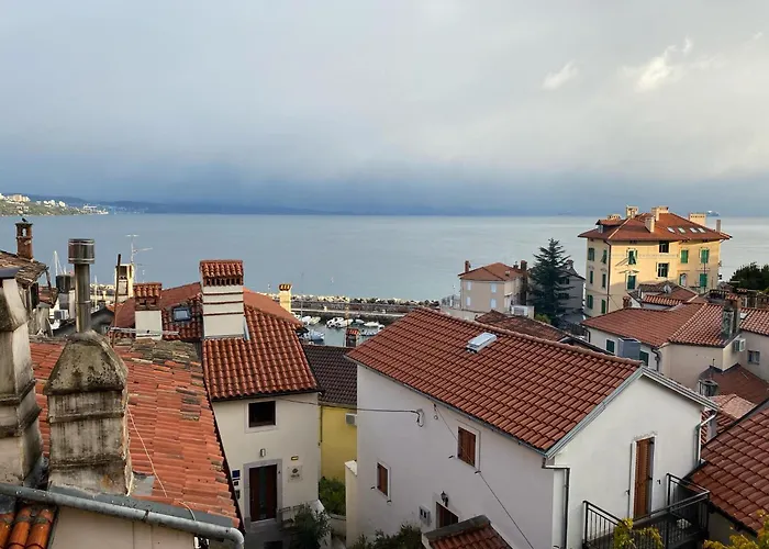 S Balkonom 10 Metara Od Mora Apartman